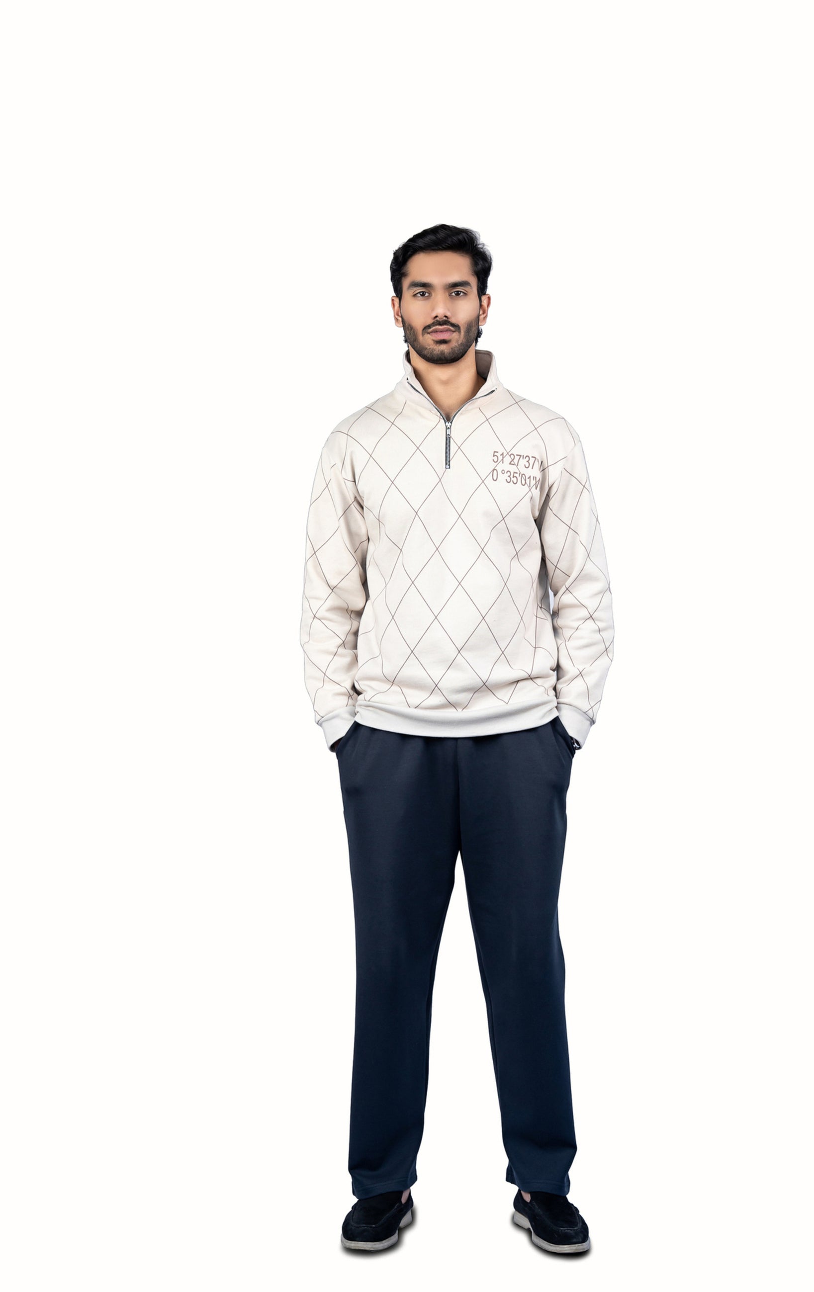 Meridian Coordinates Quarter-Zip Sweater